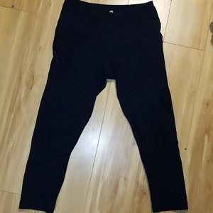 90 Degree Mesh Leggings -M-